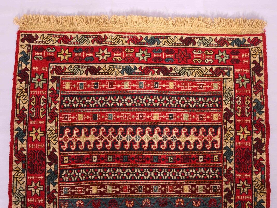 2x0.8M Persian Sumak Kilim Runner Rug - Image 4