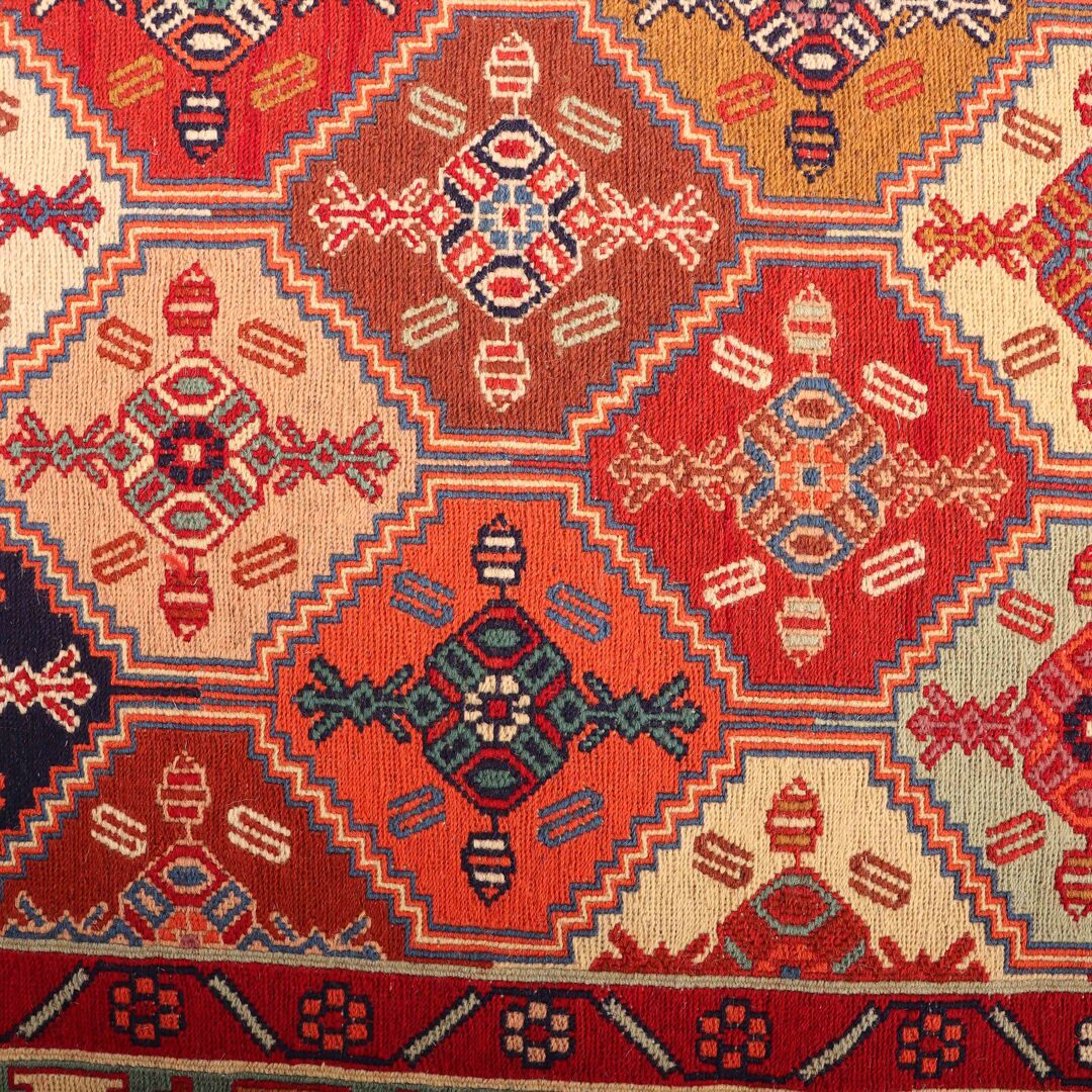 1.9x0.8M Persian Sumak Kilim Runner Rug - Image 3