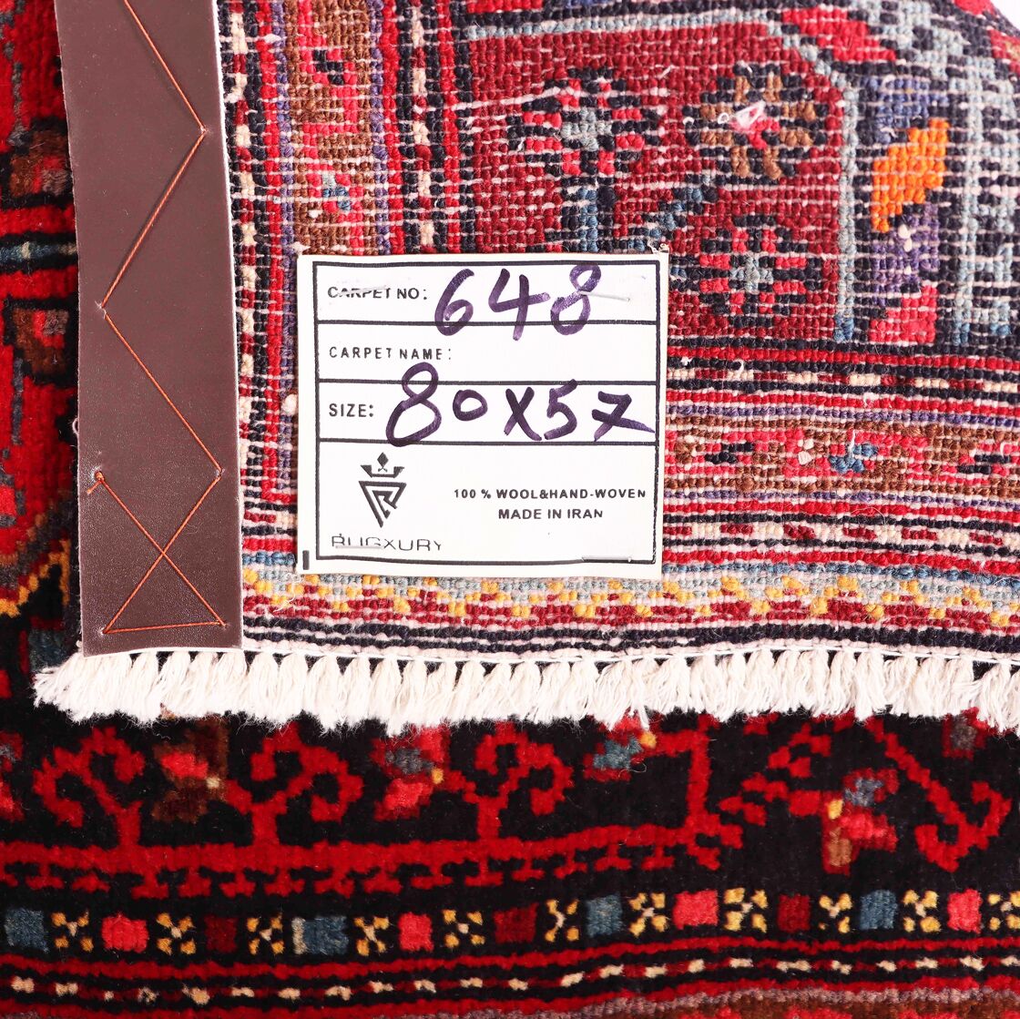 0.8x0.6M Village Persian Tuserkan Rug - Image 5