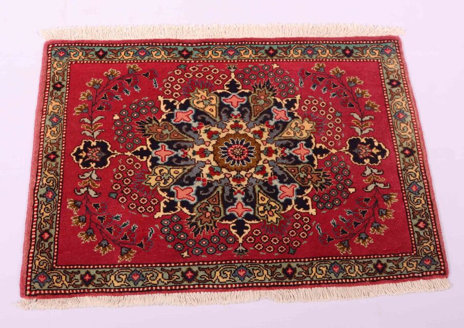 0.6x0.9M Fine Kashmar Persian Rug - Image 2
