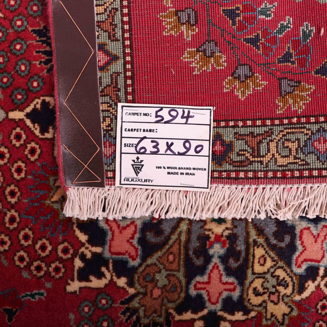 0.6x0.9M Fine Kashmar Persian Rug - Image 4