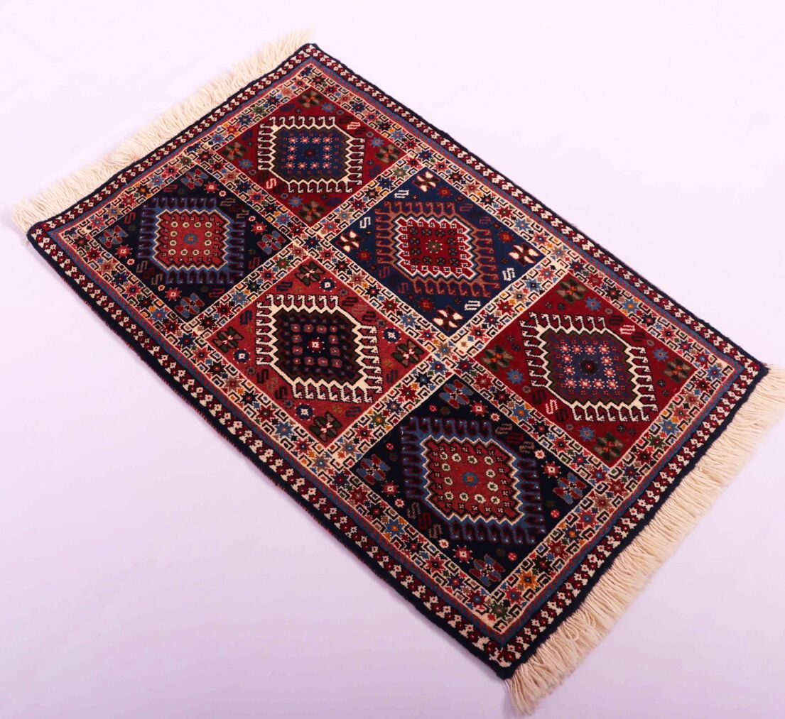 1x0.6M Persian Yalameh Rug - Image 3