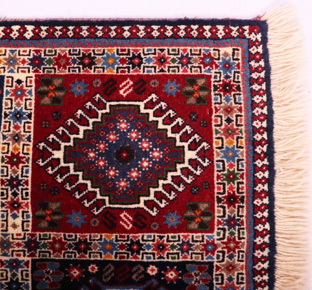 1x0.6M Persian Yalameh Rug - Image 5