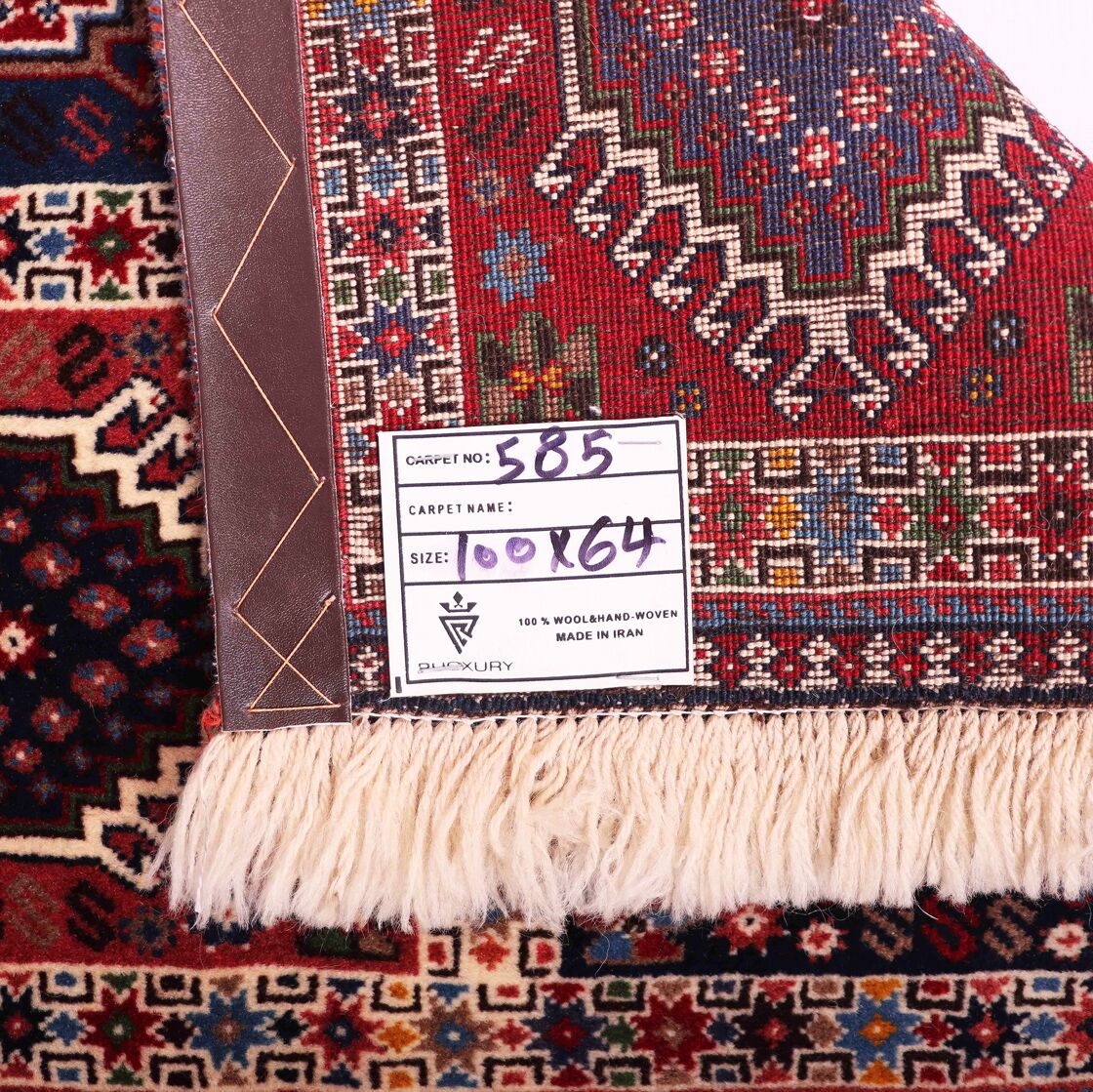 1x0.6M Persian Yalameh Rug - Image 6