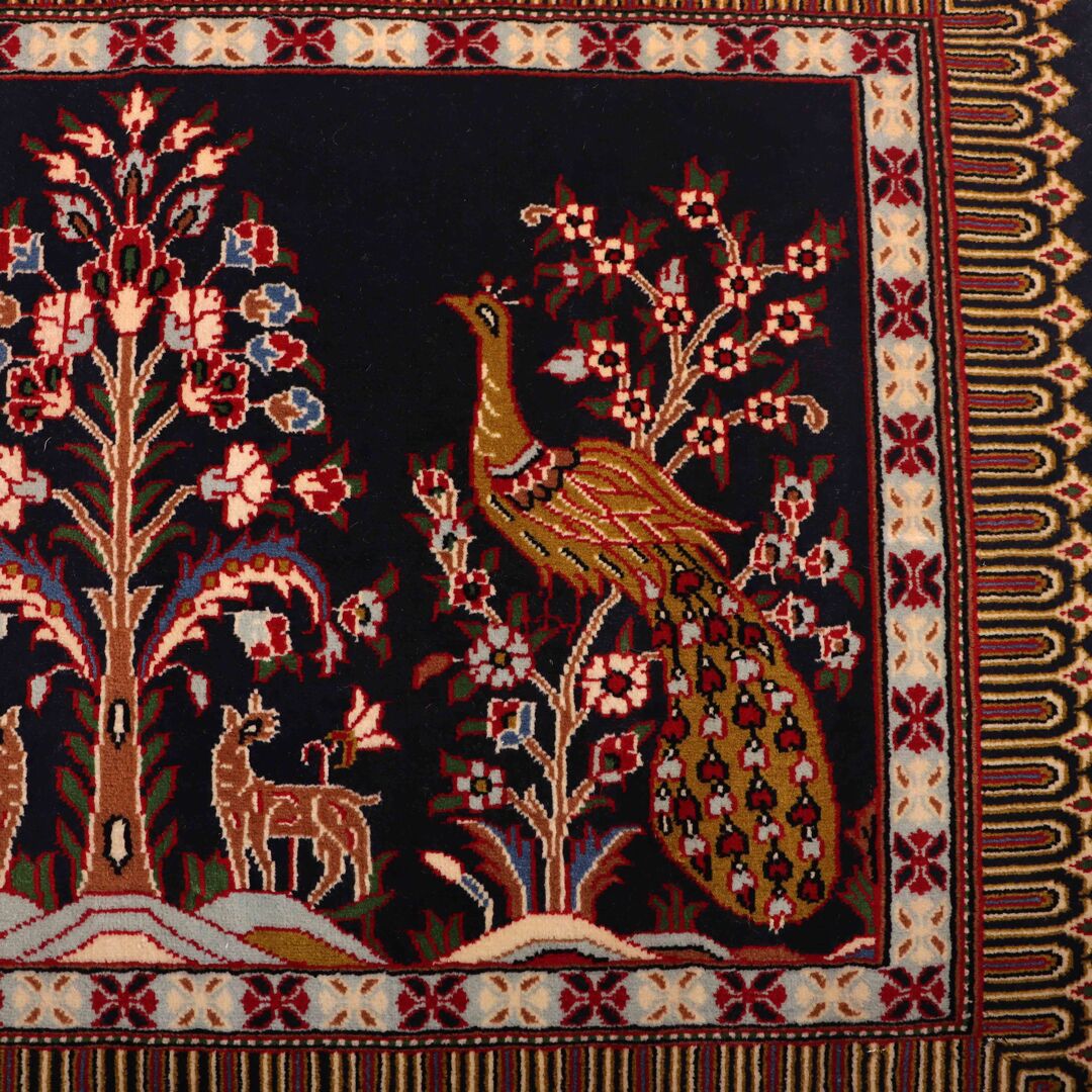 1x0.7M Garden Design Kashmar Rug - Image 2