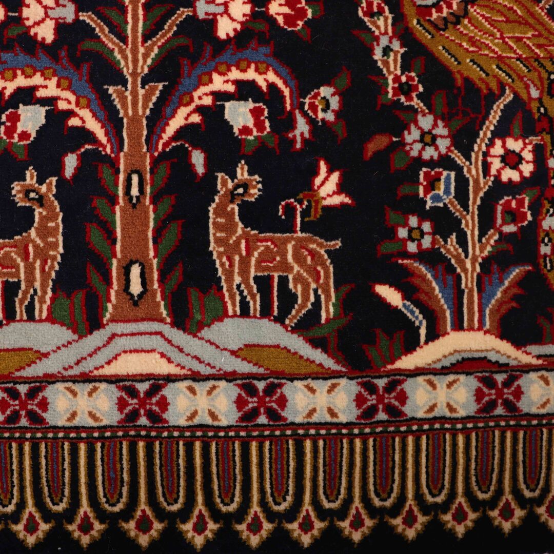 1x0.7M Garden Design Kashmar Rug - Image 3