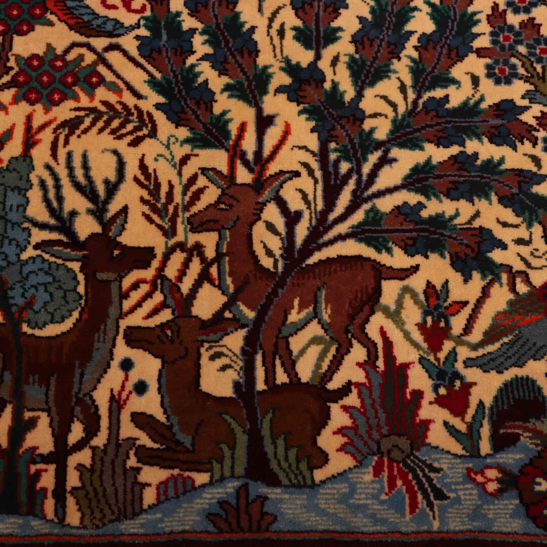 1x0.7M Garden Design Kashmar Rug - Image 4