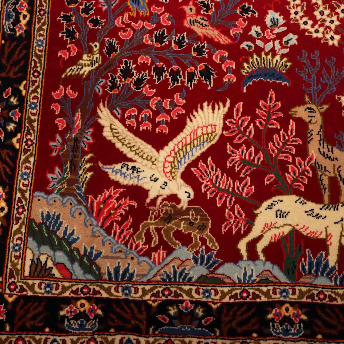 1x0.7M Garden Design Kashmar Rug - Image 3