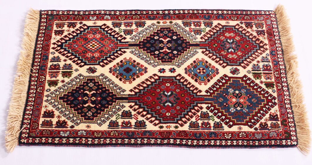1x0.6M Persian Yalameh Rug - Image 3