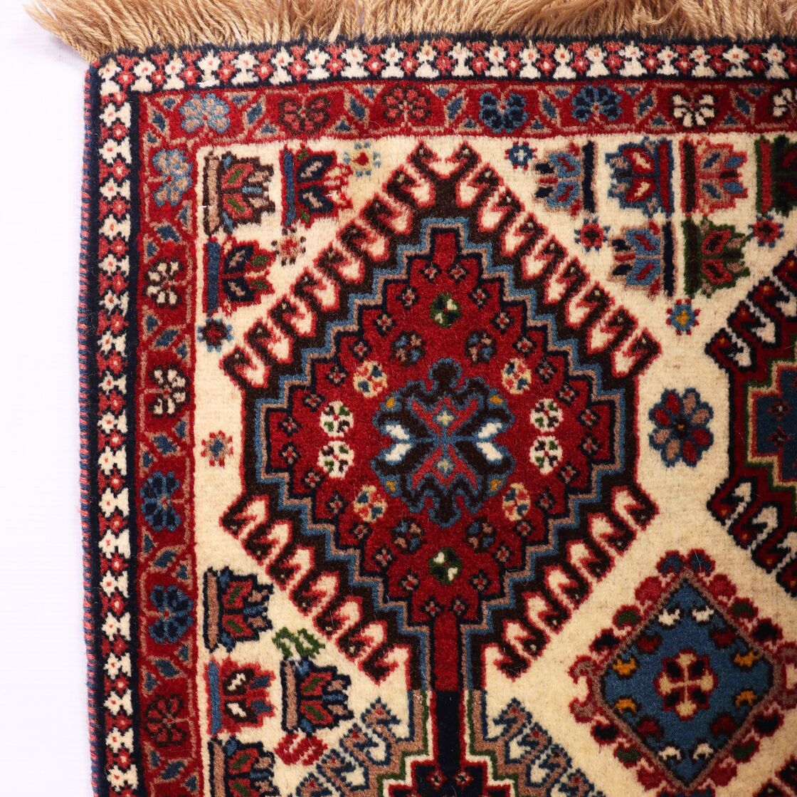 1x0.6M Persian Yalameh Rug - Image 4