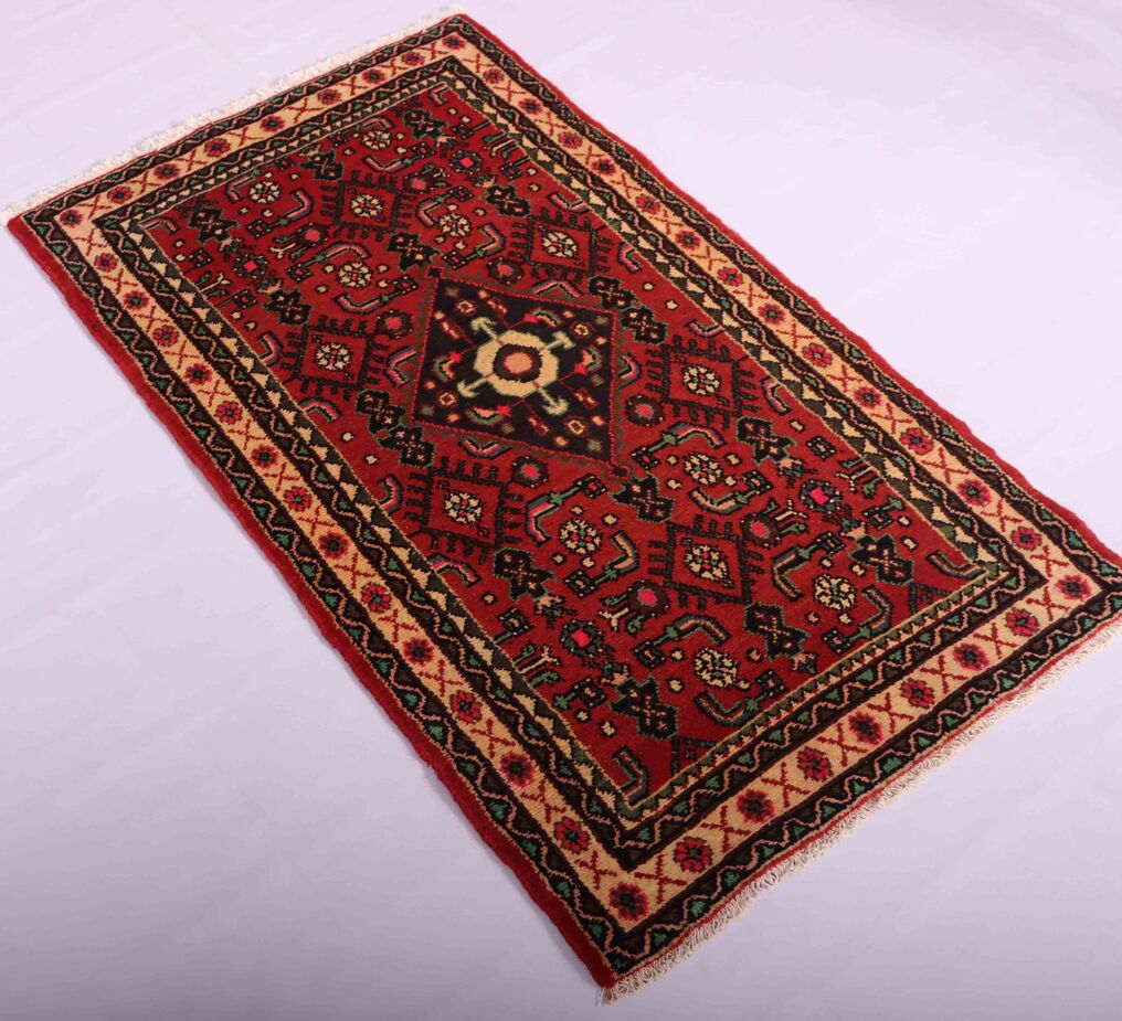 1.3x0.8M Persian Hamedan Rug - Image 2