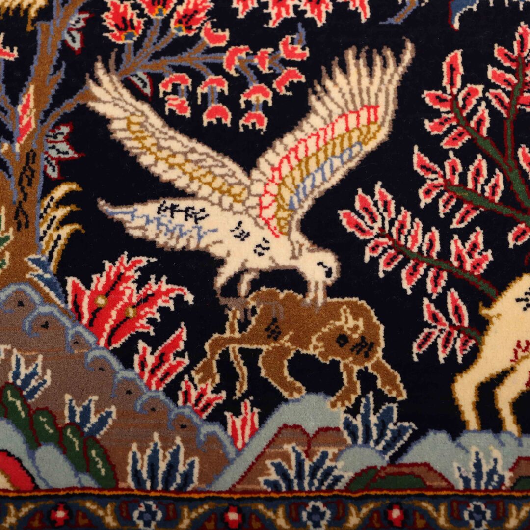 1x0.7M Garden Design Kashmar Rug - Image 3