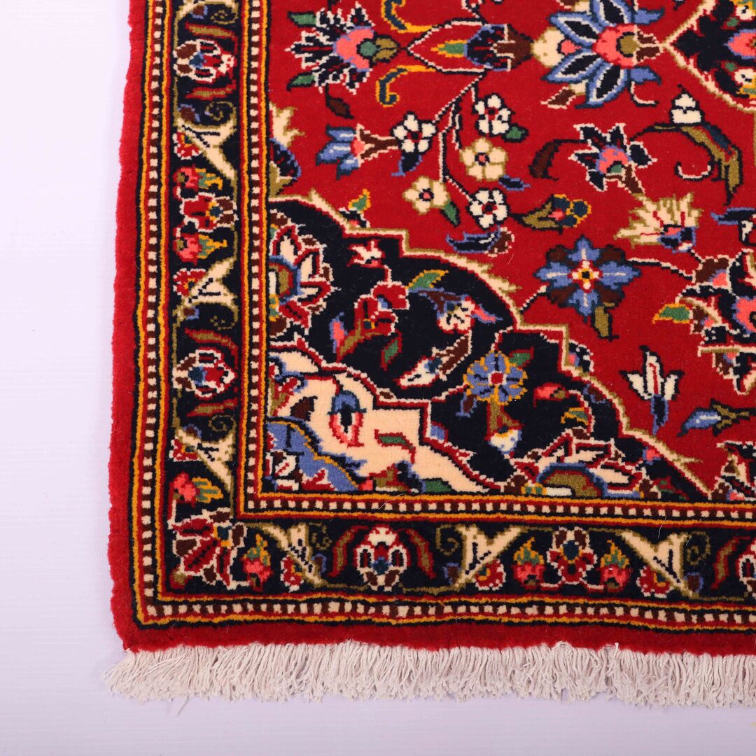 1x0.7M Persian Kashan Rug - Image 3