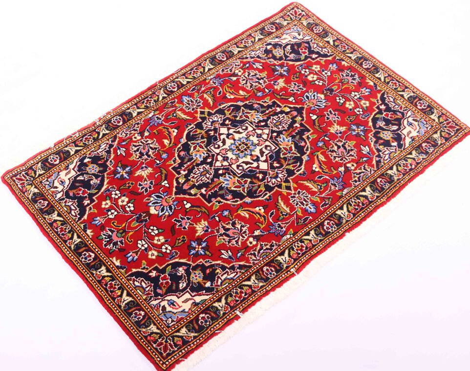 1x0.7M Persian Kashan Rug - Image 2