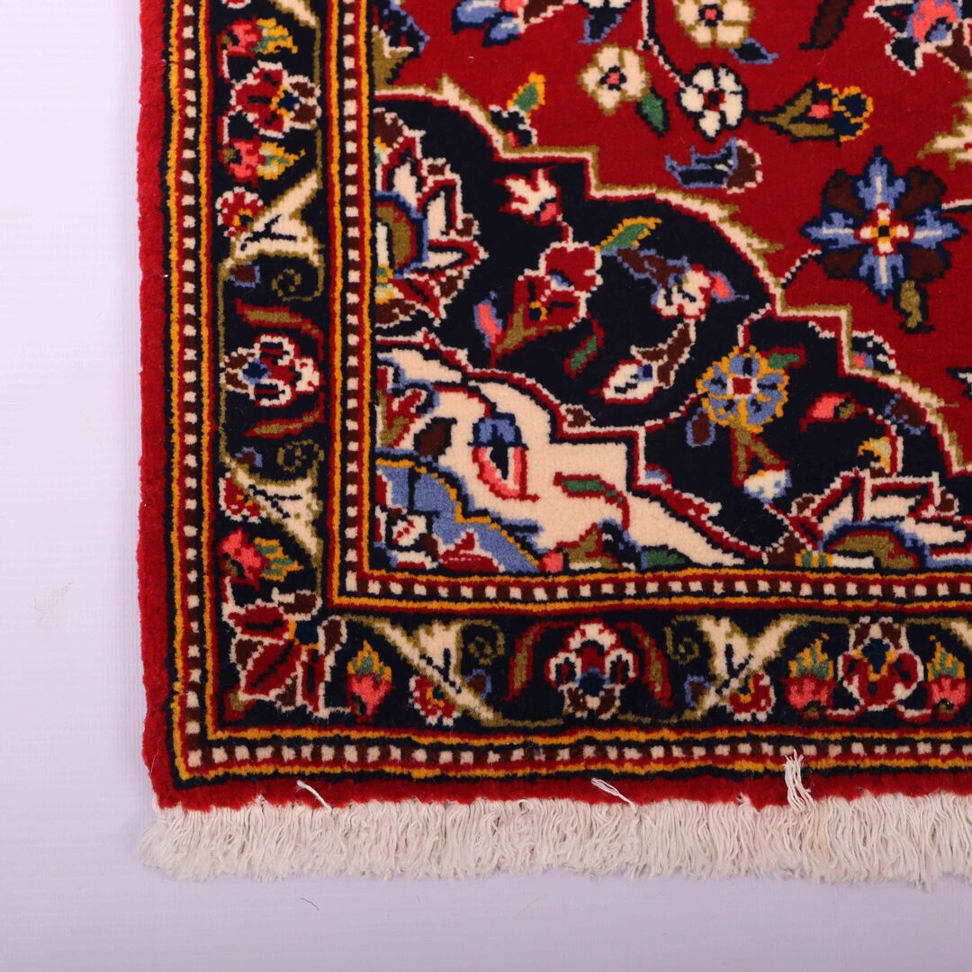 1x0.7M Persian Kashan Rug - Image 4