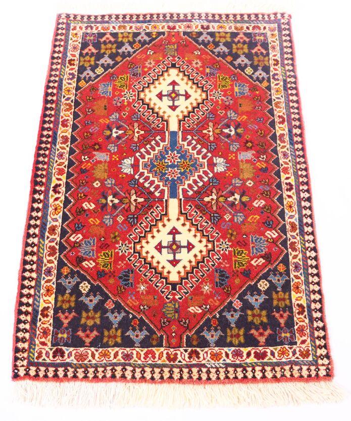 1x0.6M Persian Yalameh Rug - Image 2