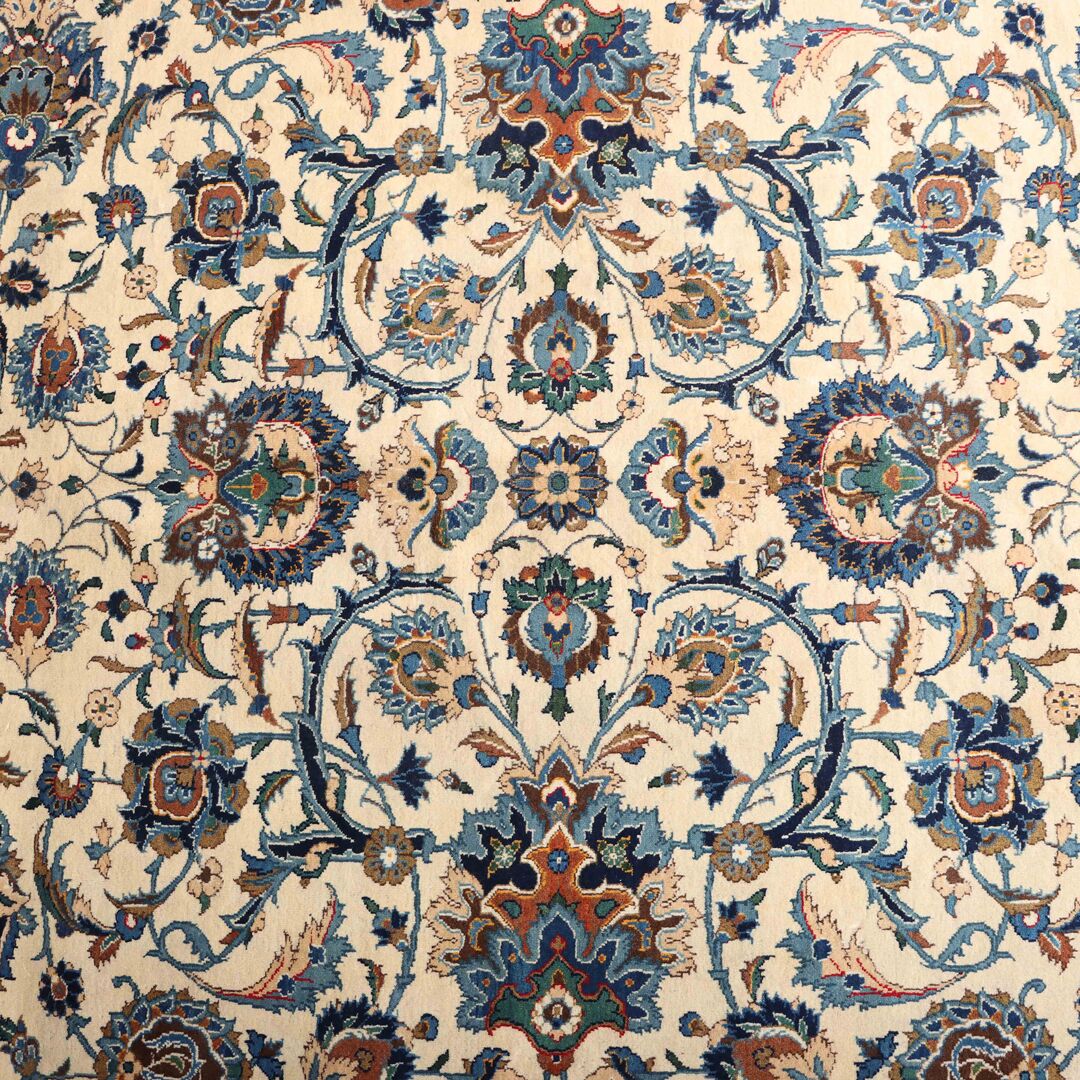 4x3M Antique Kashan Rug - Image 3