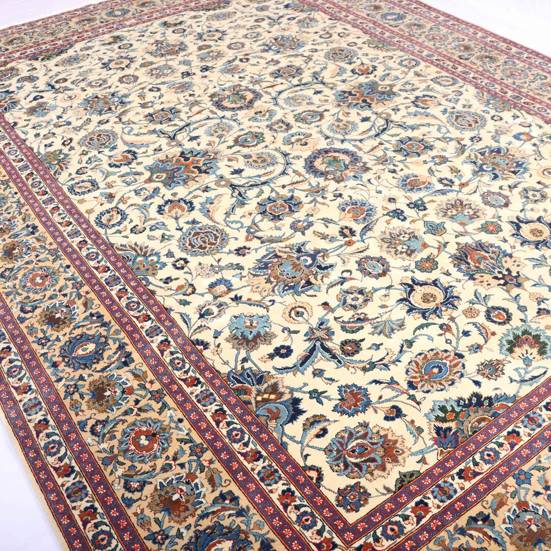4x3M Antique Kashan Rug - Image 2