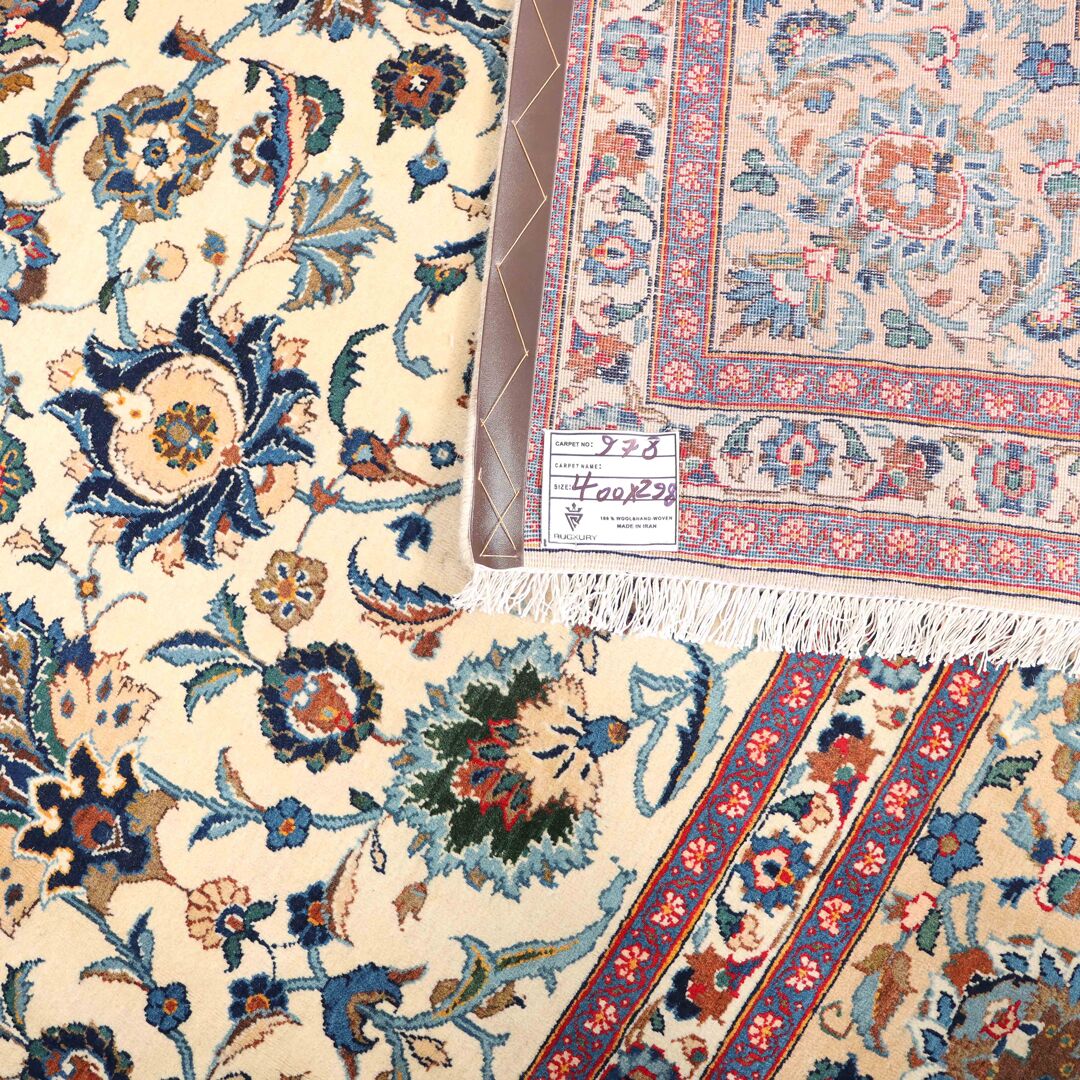 4x3M Antique Kashan Rug - Image 7