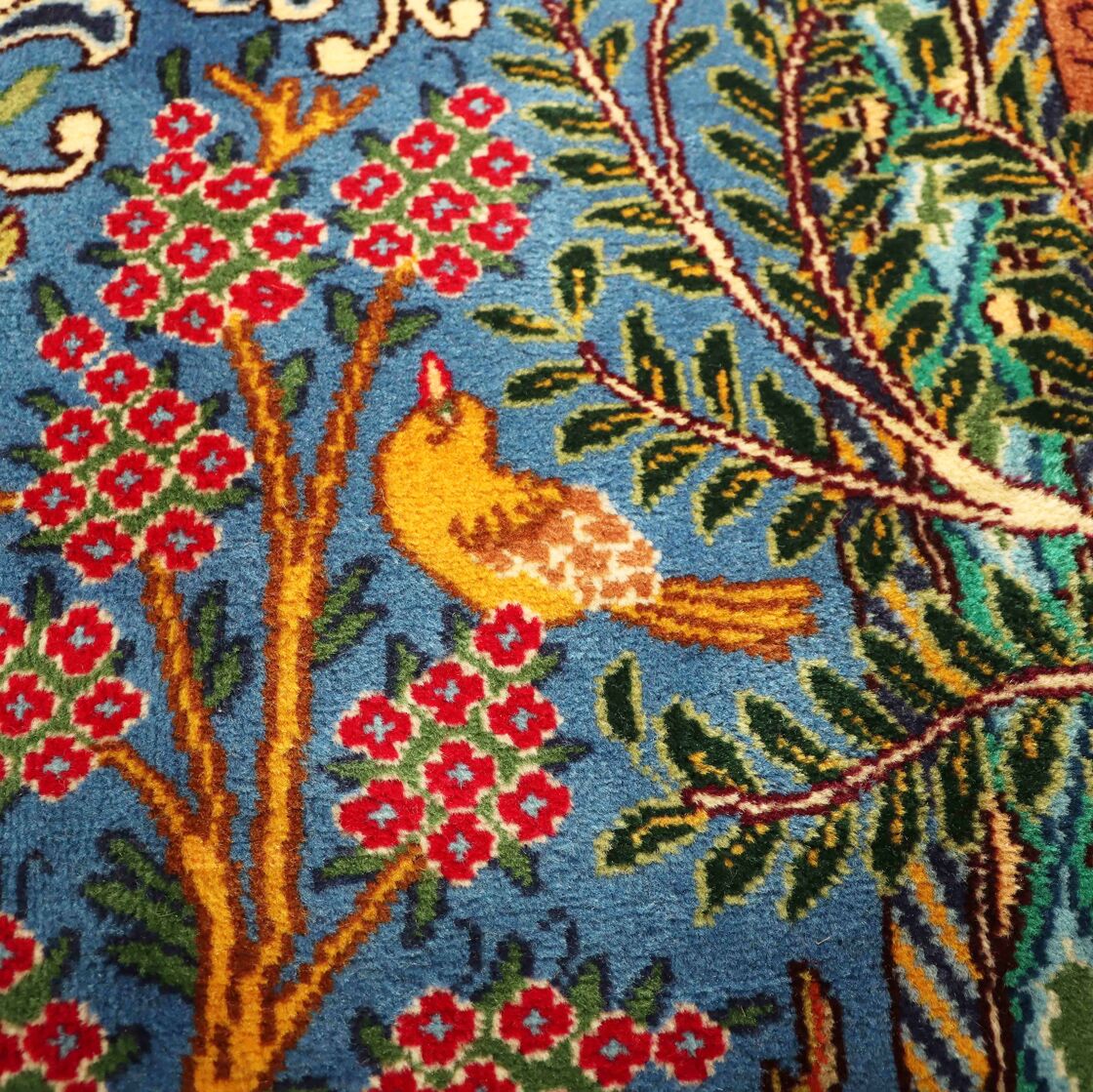 4x3M Pictorial Garden Of Eden Kashmar Rug - Image 7