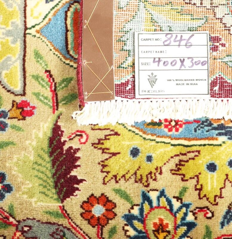 4x3M Pictorial Garden Of Eden Kashmar Rug - Image 9