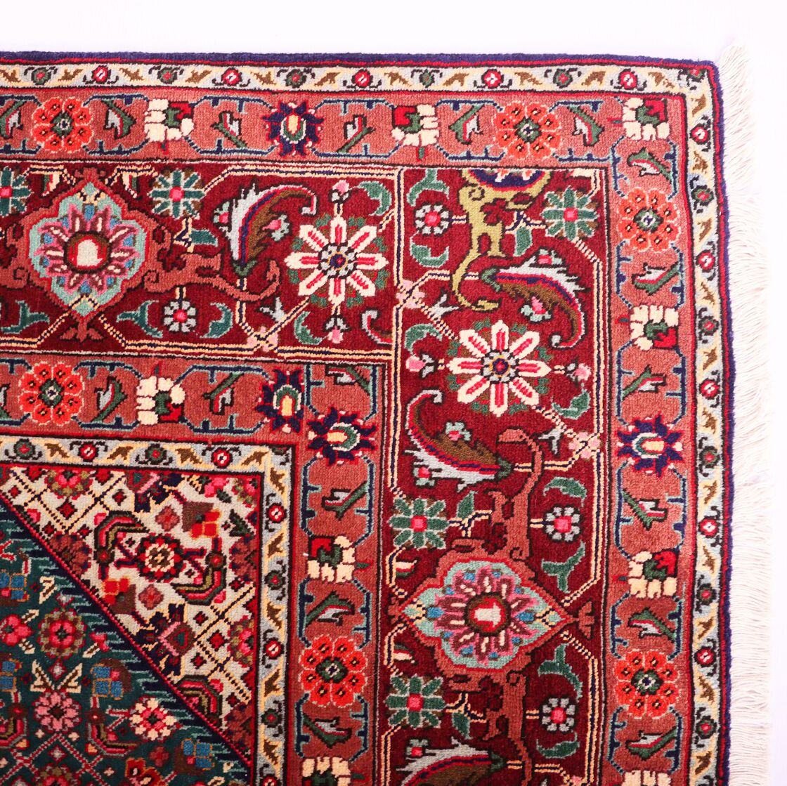 4x3m Fine Persian Tabriz Rug (Fish Design) - Image 4