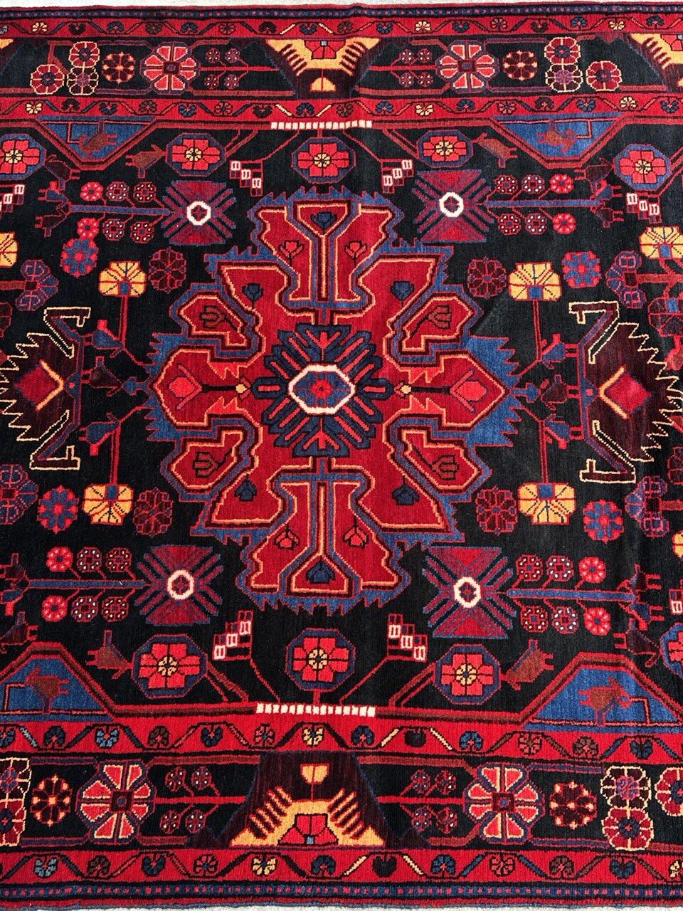 3.4x1.7M Tribal Nahavand Rug