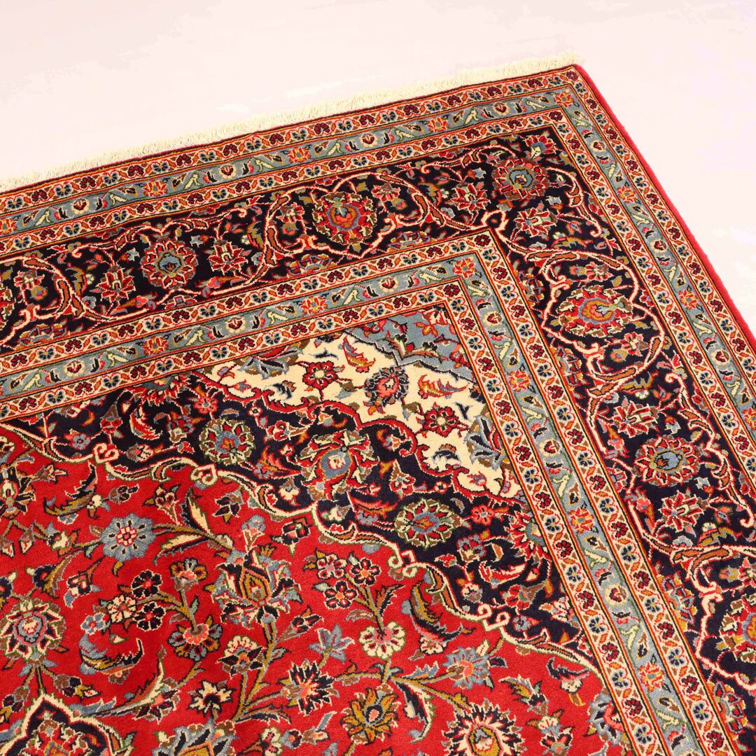 3.5x2.5m Royal Traditional Persian Kashan Rug - Image 3