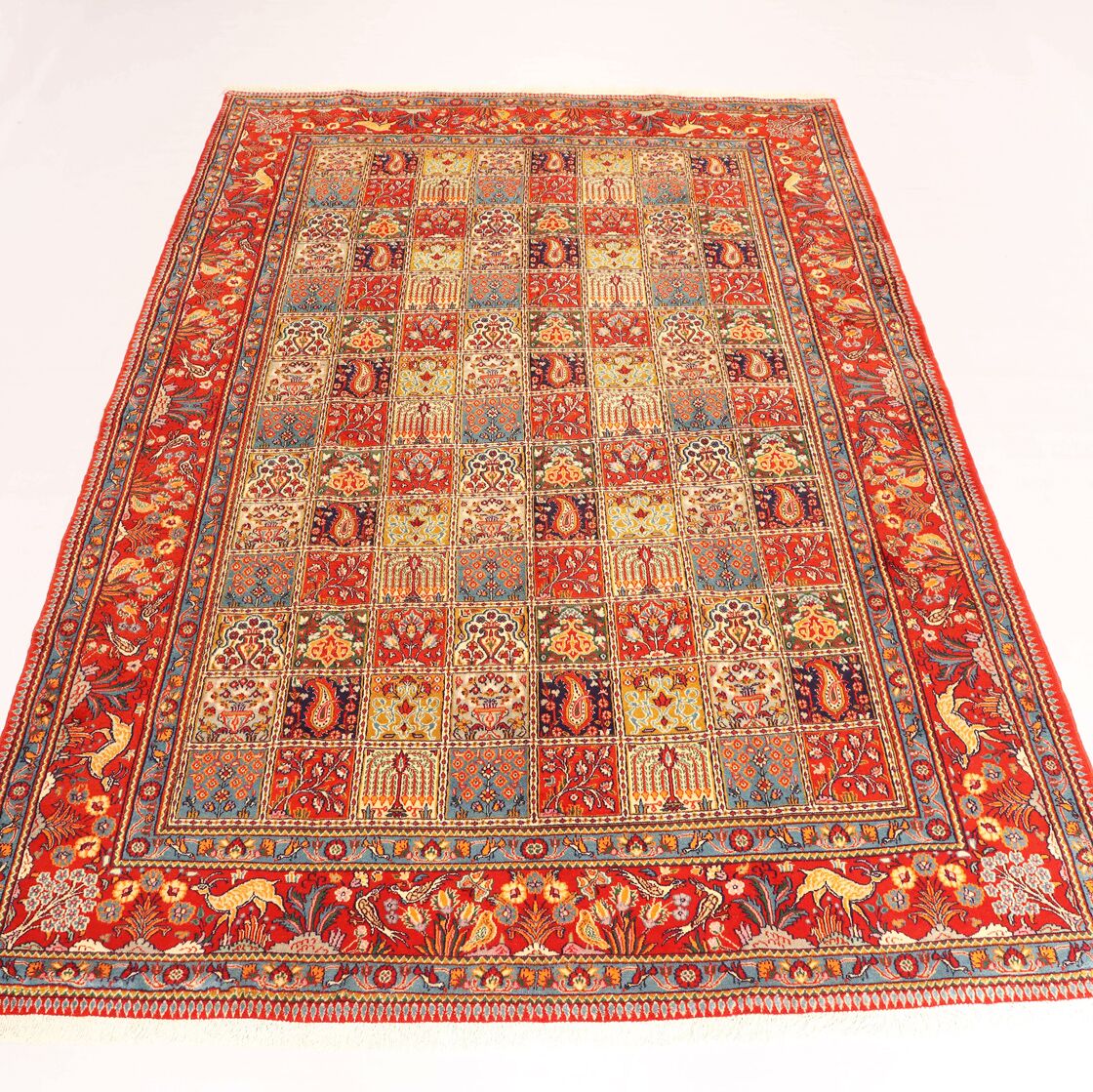 3x2M Garden Design Mood Persian Rug (Silkinlaid) - Image 3