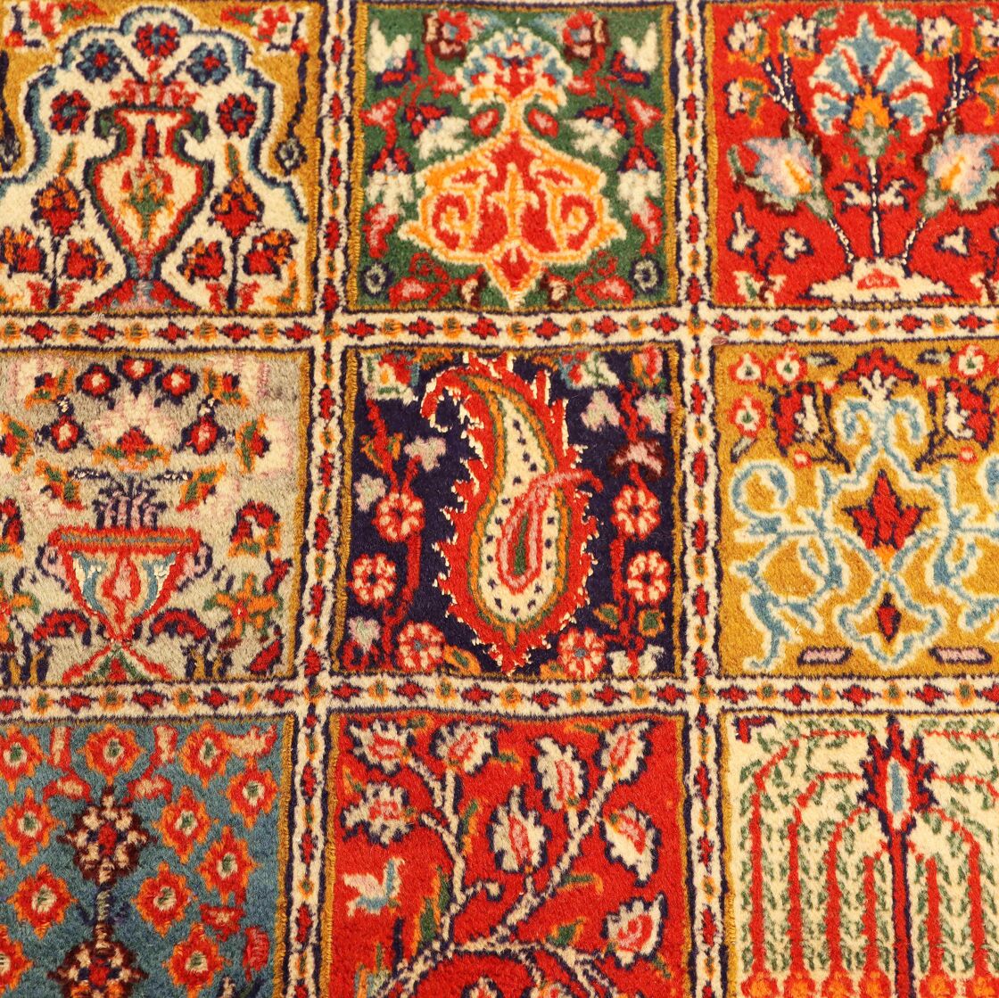 3x2M Garden Design Mood Persian Rug (Silkinlaid) - Image 7