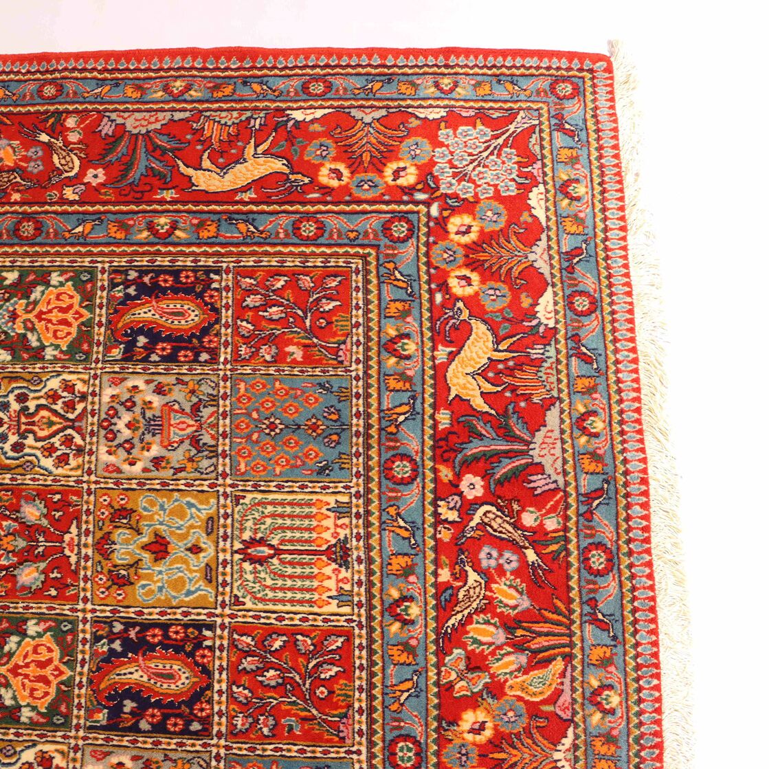 3x2M Garden Design Mood Persian Rug (Silkinlaid) - Image 4