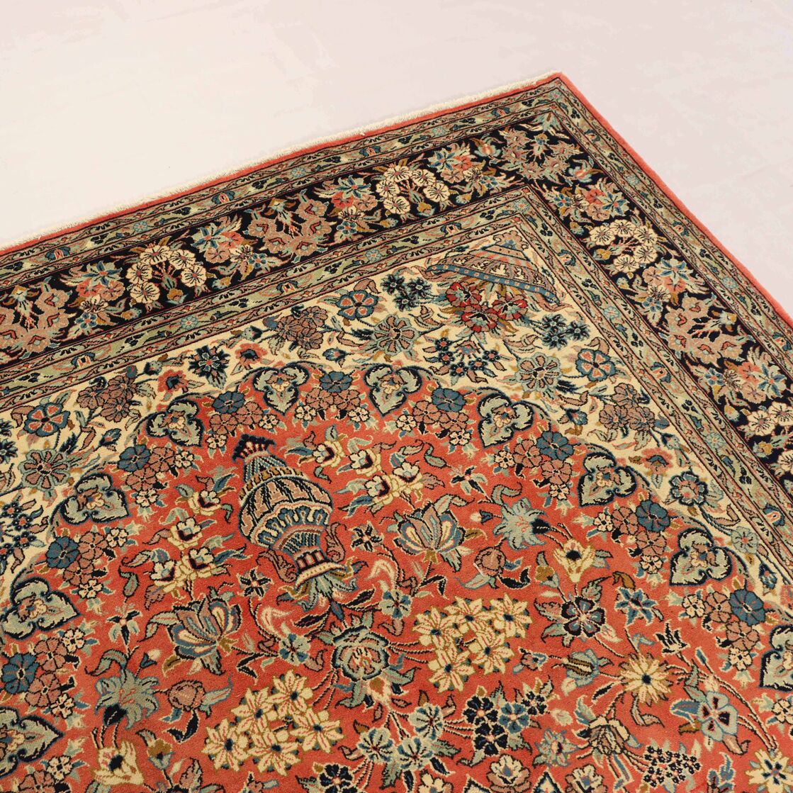 3x2M Antique Persian Kashan Rug - Image 5