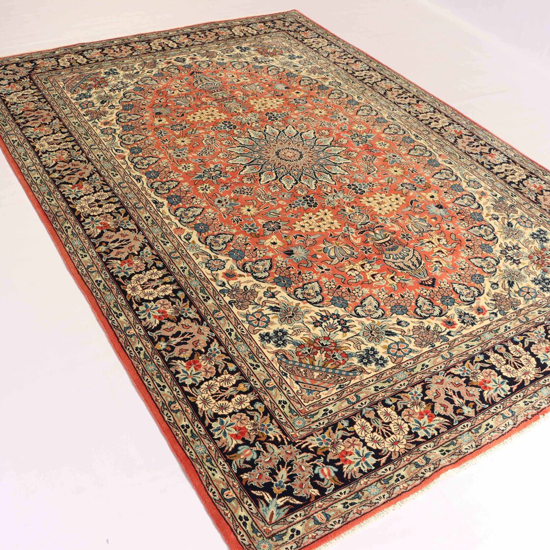3x2M Antique Persian Kashan Rug - Image 6