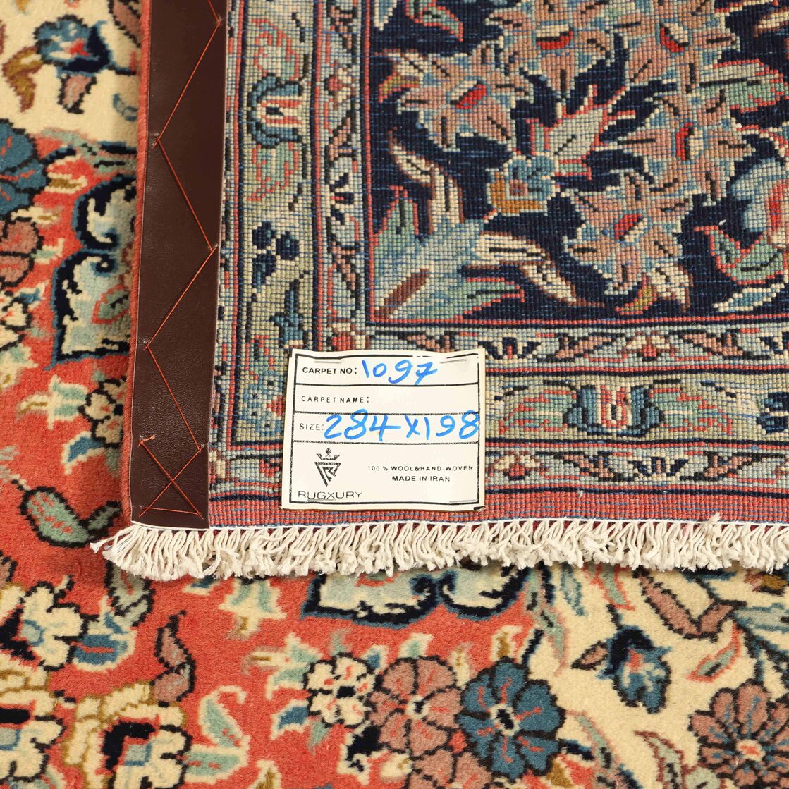 3x2M Antique Persian Kashan Rug - Image 8