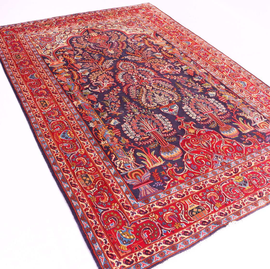 3x2M Masterpiece Persian Mashad Rug (Mehrabi) - Image 5