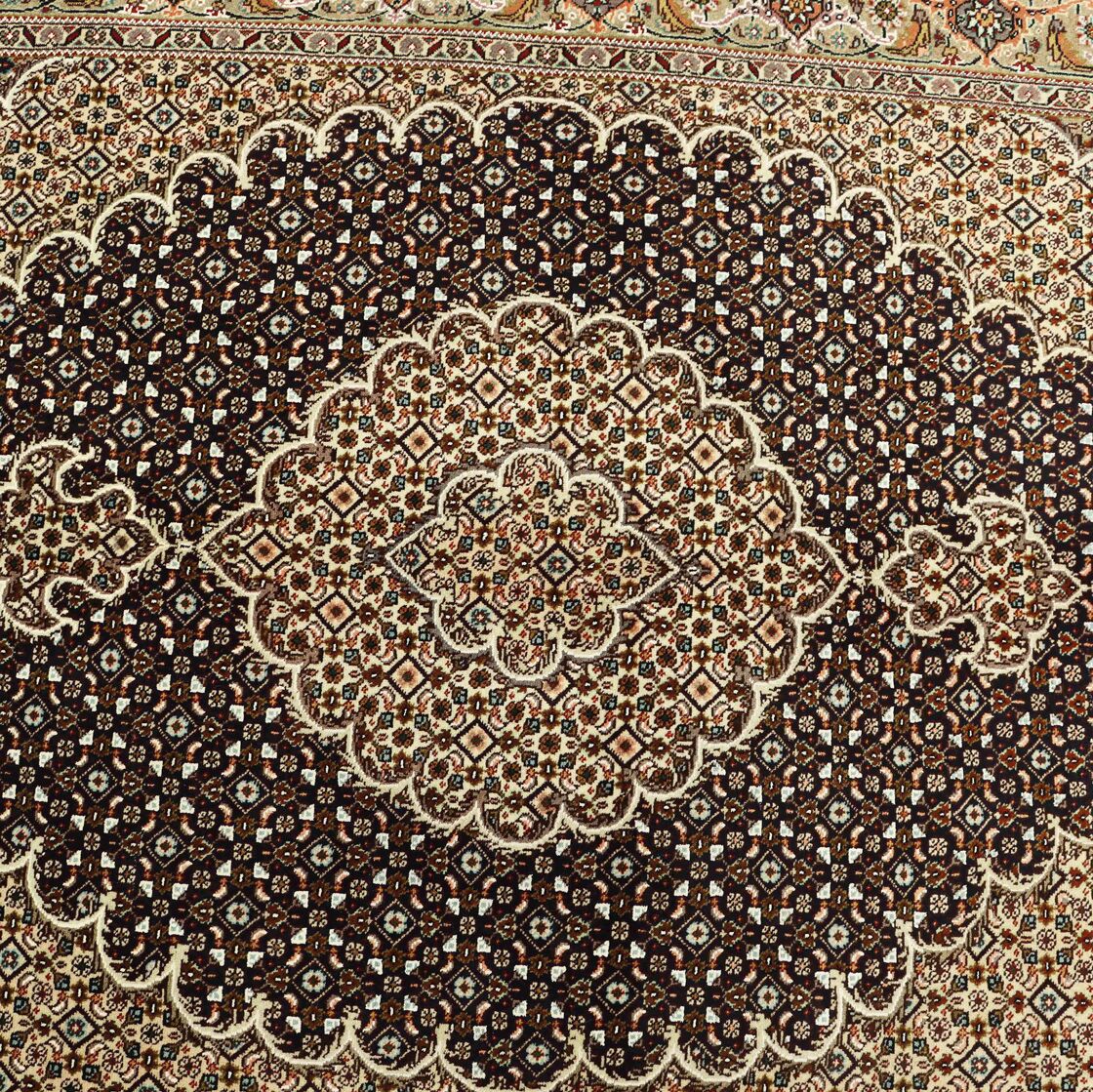 2x1.5M Masterpiece Tabriz Rug (Fish Design) - Image 6