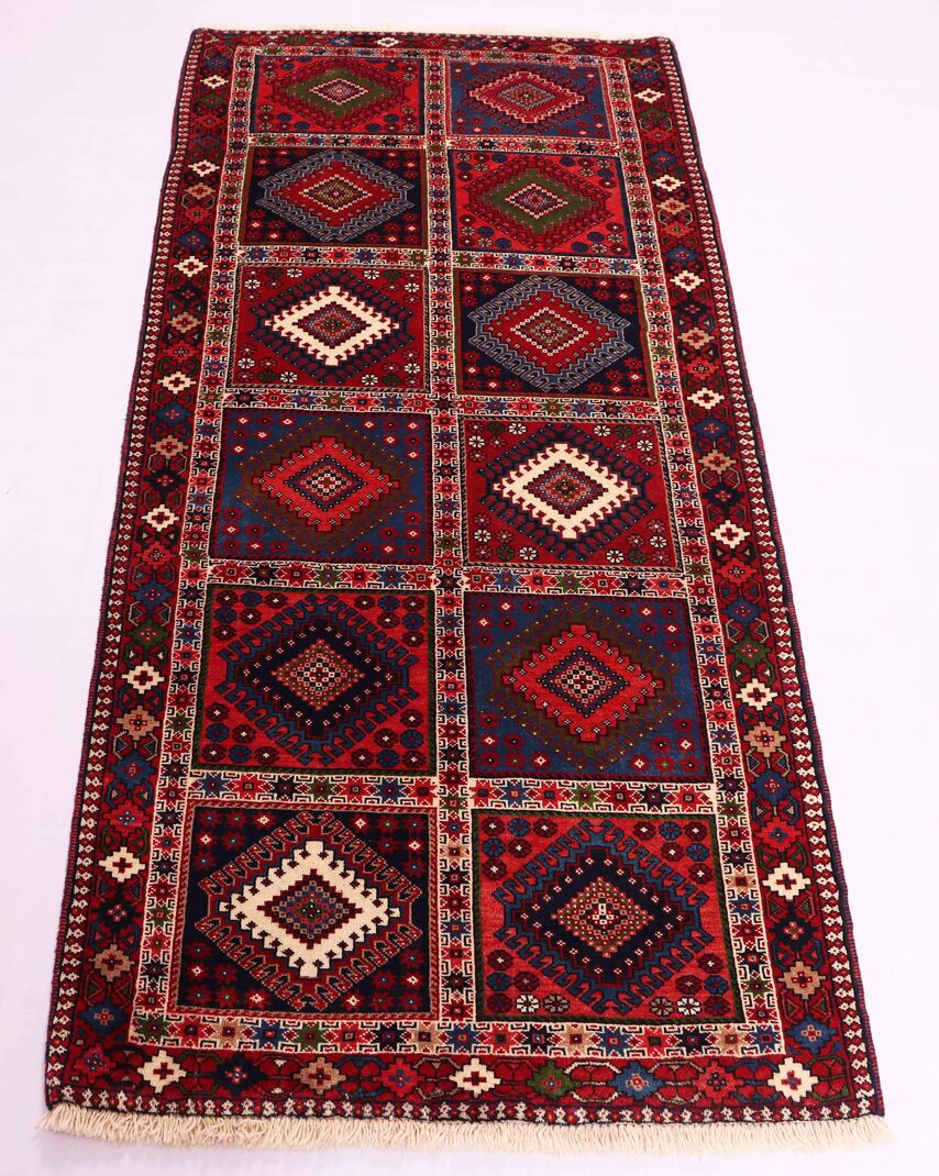 2x0.9M Persian Yalameh Rug - Image 2