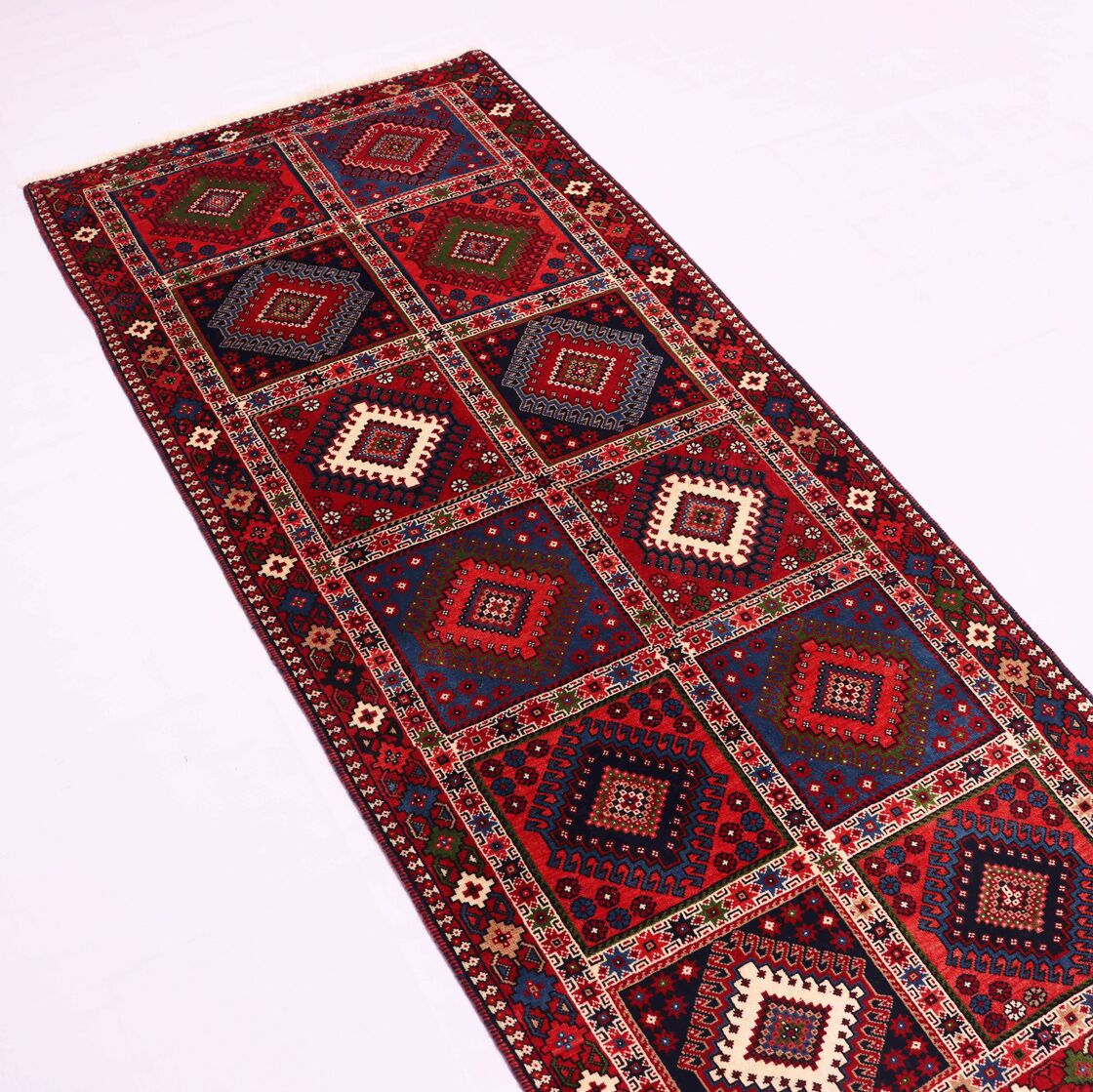 2x0.9M Persian Yalameh Rug - Image 3