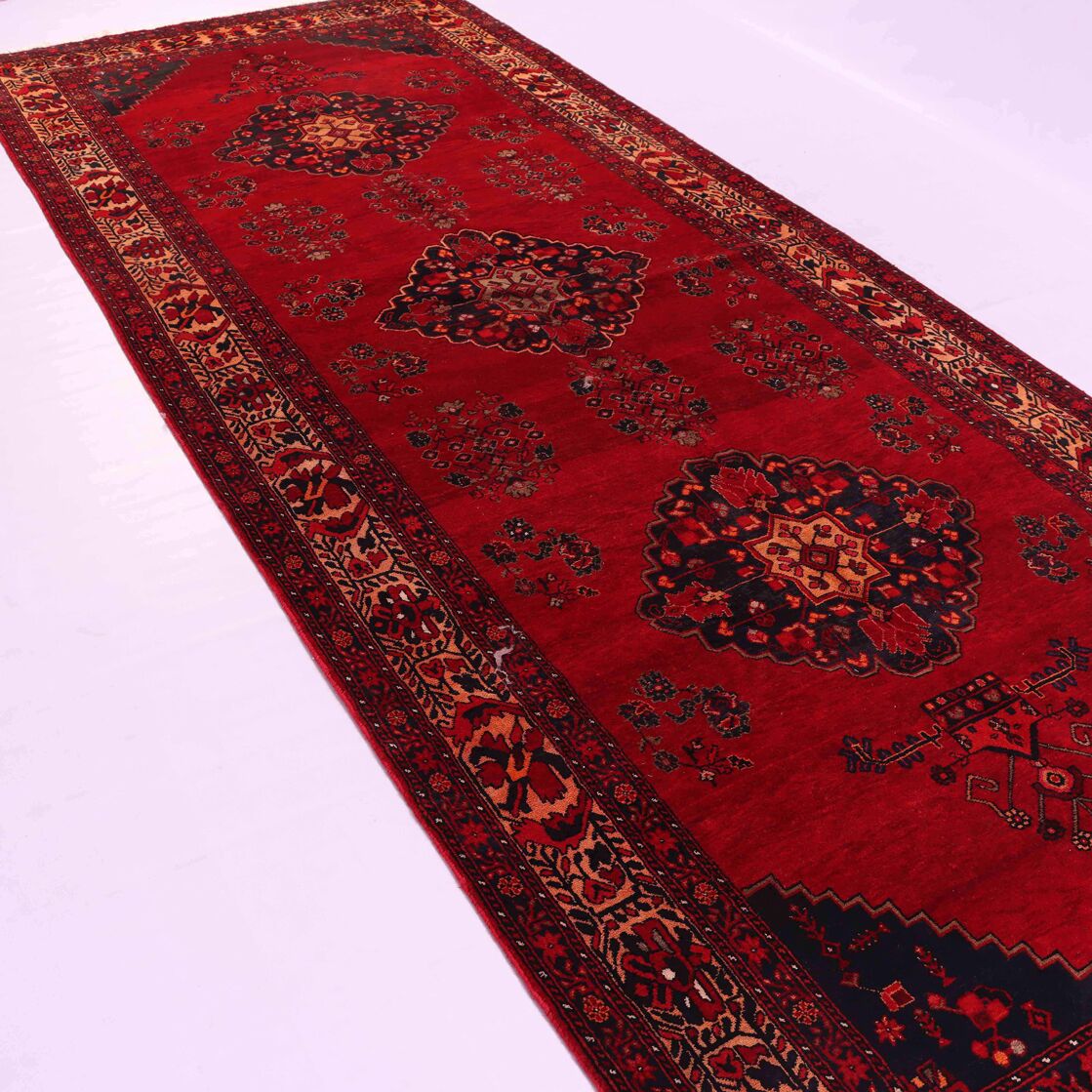 Antique 4.5M Nomadic Balouchi Rug (75yrs) - Image 7