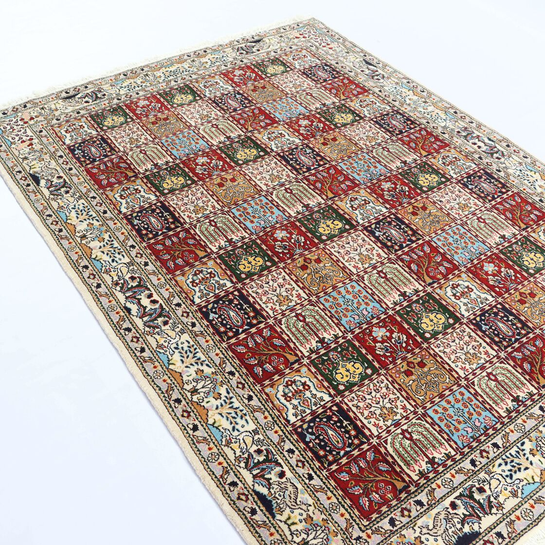 2.3x1.7M Garden Design Mood Persian Rug (Silkinlaid) - Image 2
