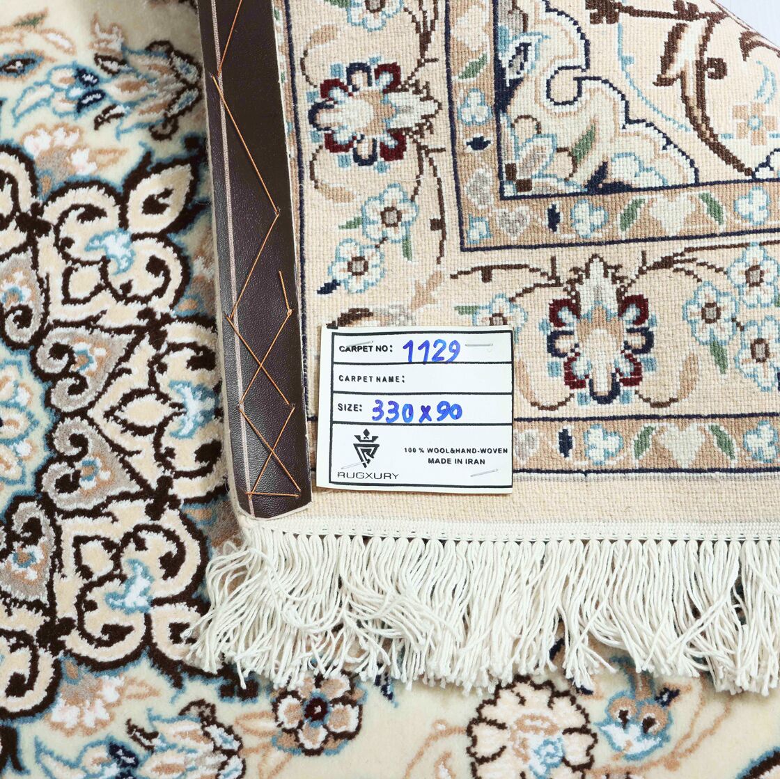 3.3m Persian Original Nain Hall Runner (6La) - Image 7