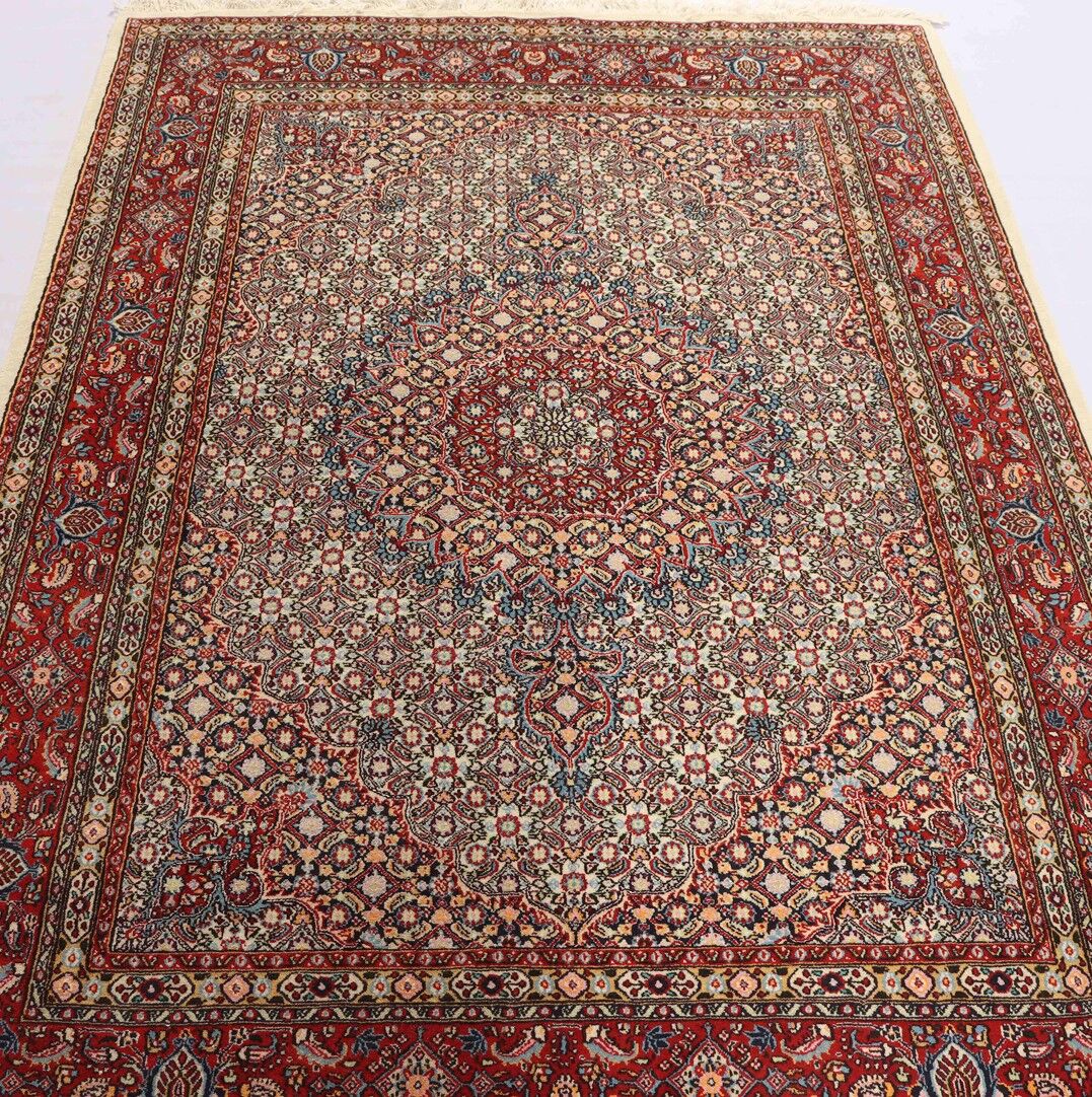 2x1.5M Fine Herati Birjand Persian Rug (Mahi) - Image 4