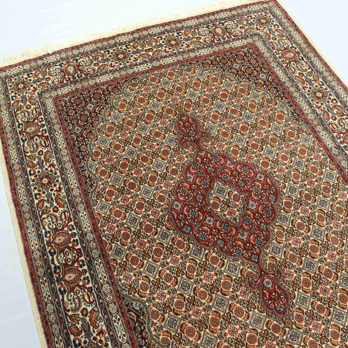 2x1.5M Fine Herati Birjand Persian Rug (Mahi) - Image 2