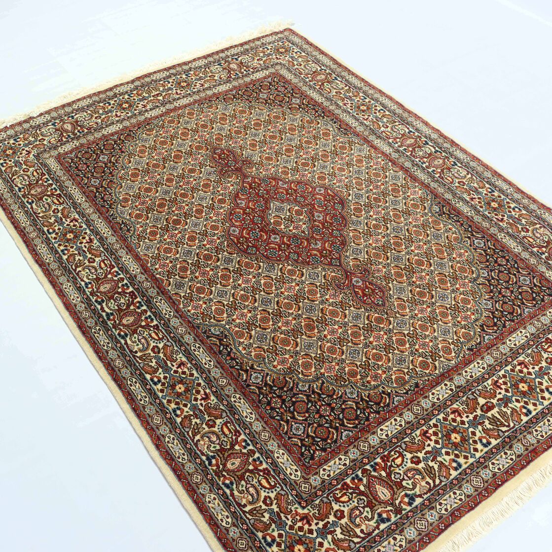 2x1.5M Fine Herati Birjand Persian Rug (Mahi) - Image 6