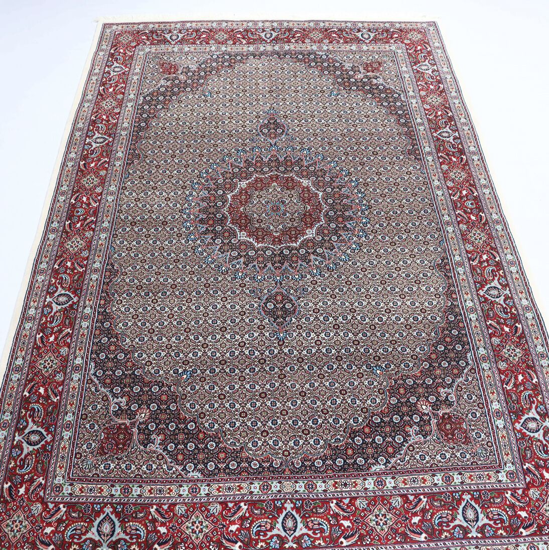 Fine Quality 3x2M Mood Persian Rug (Silkinlaid) - Image 3