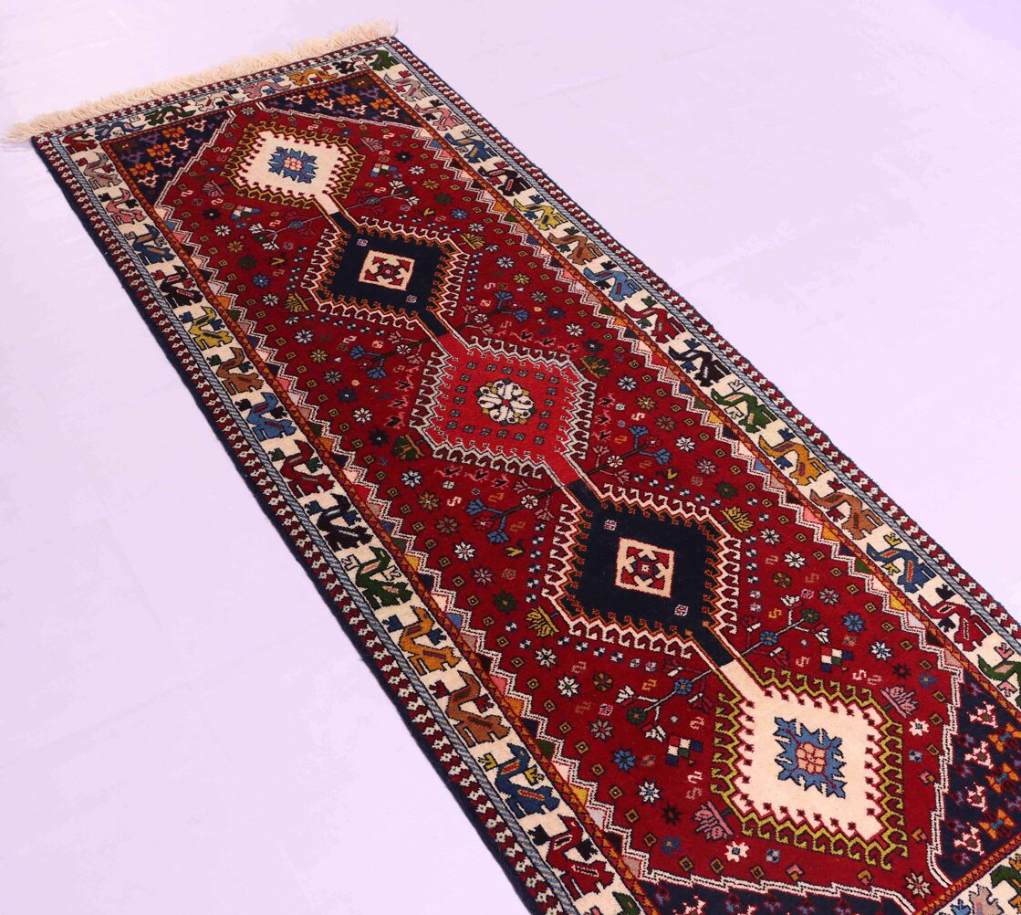2.1x0.8M Persian Yalameh Rug - Image 3