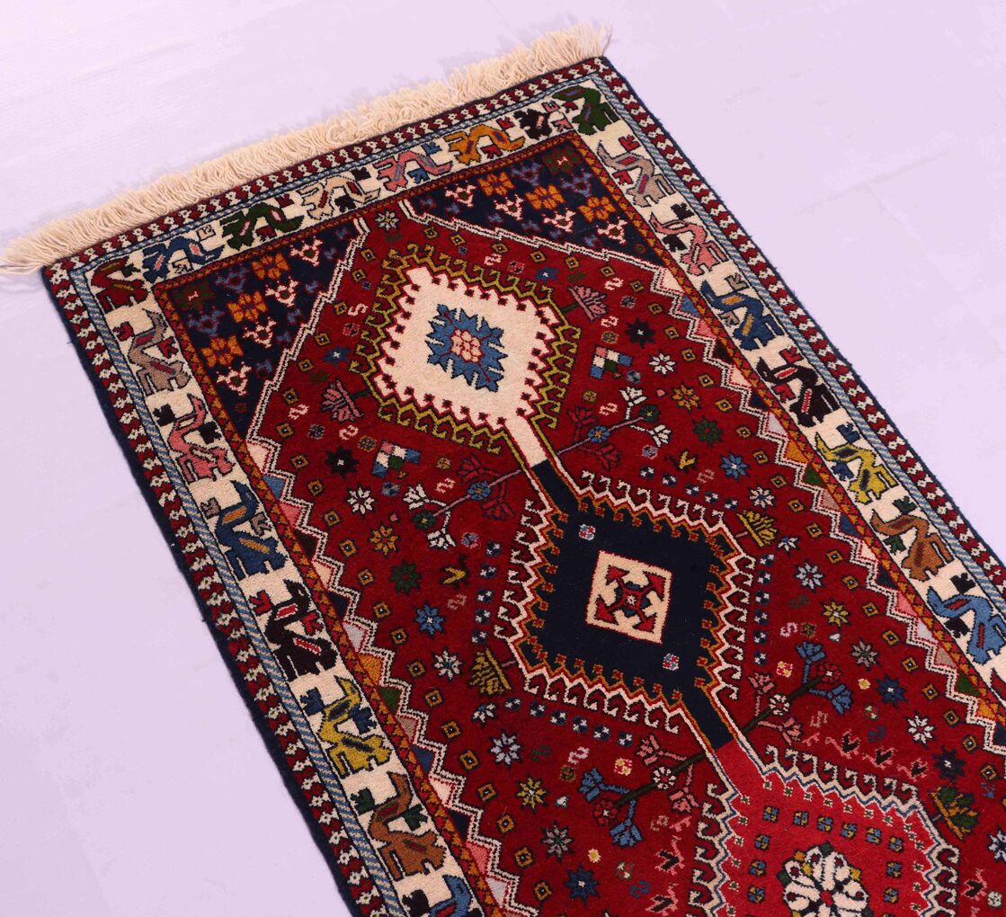 2.1x0.8M Persian Yalameh Rug - Image 6