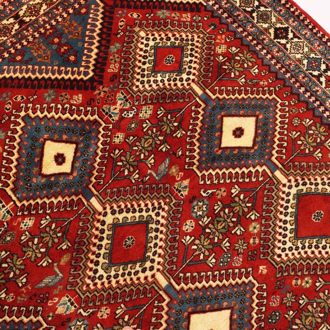 2.4x2M Stunning Persian Yalameh Rug - Image 4