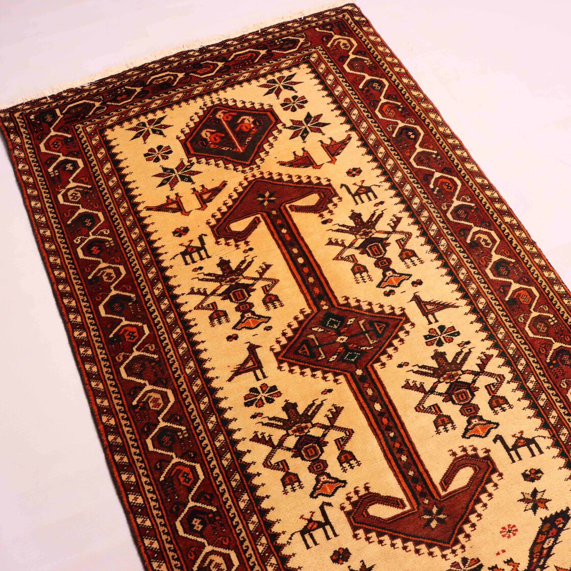 4.2M Rare Tribal Shiraz Runner (Nasrabad) - Image 3