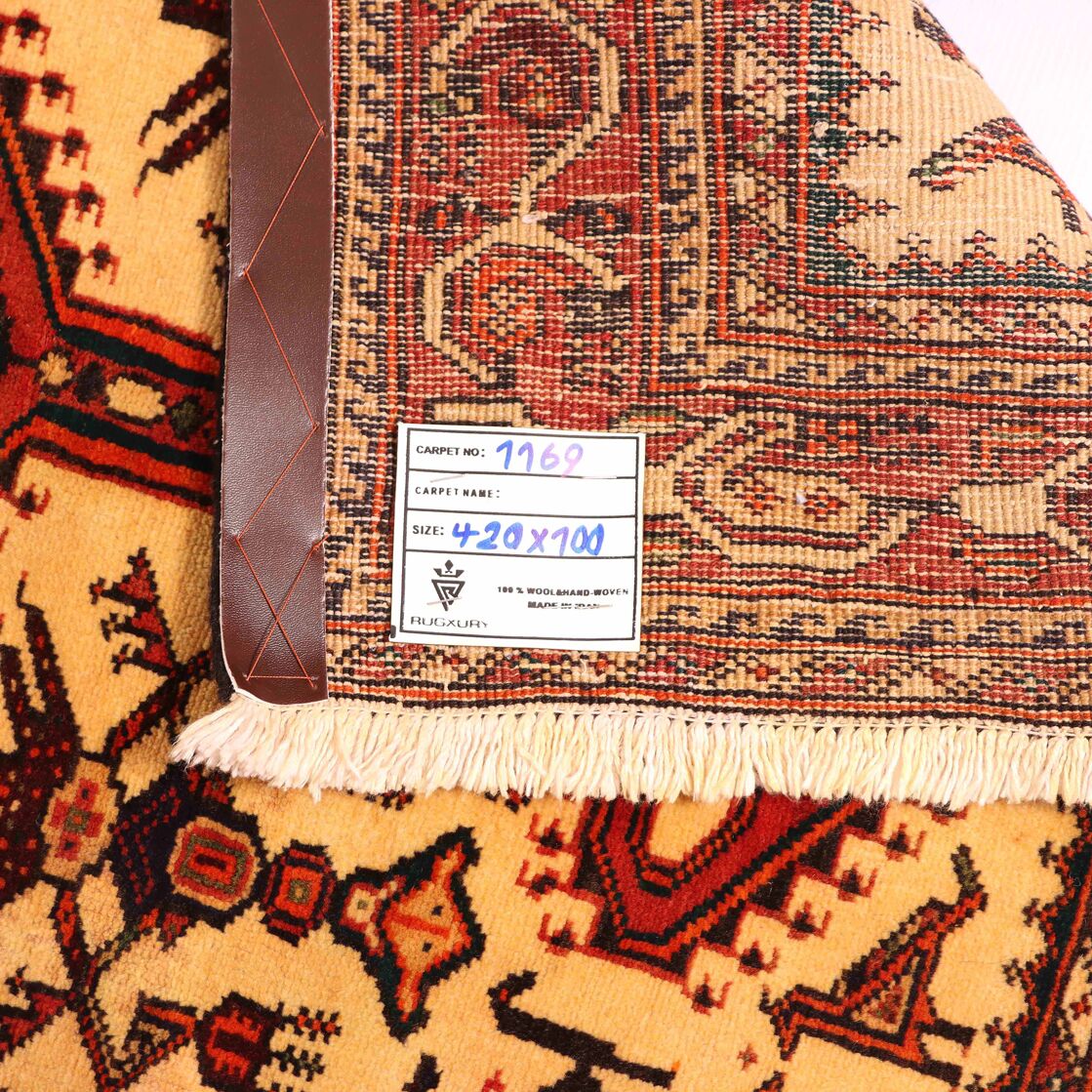 4.2M Rare Tribal Shiraz Runner (Nasrabad) - Image 8